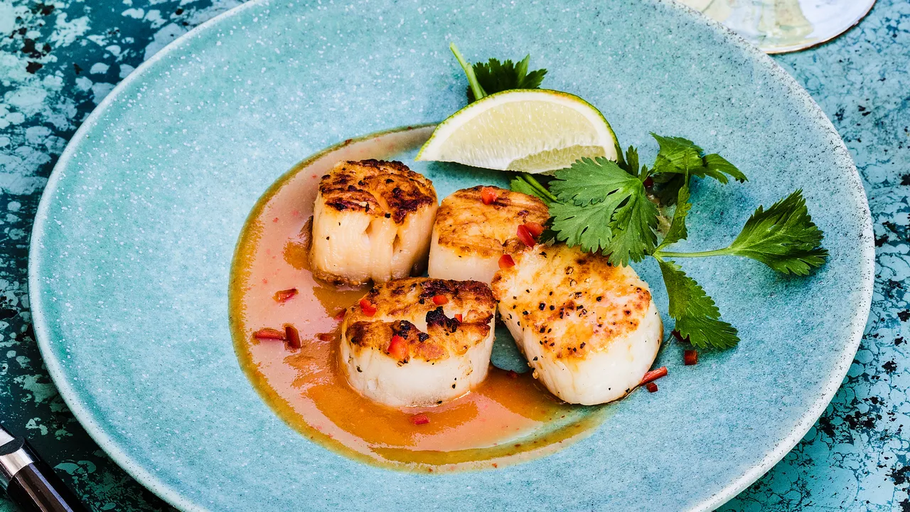 Grilled Scallops