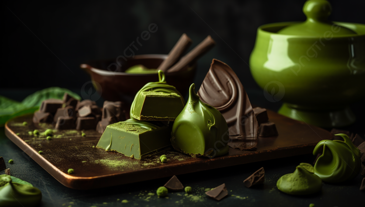 kelezatan Coklat Matcha