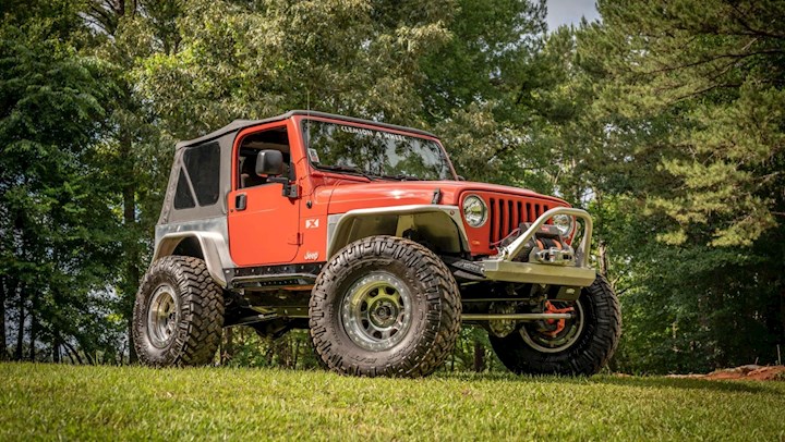 design exterior Jeep Wrangler TJ