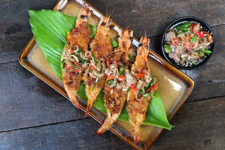 Udang Bakar Bumbu