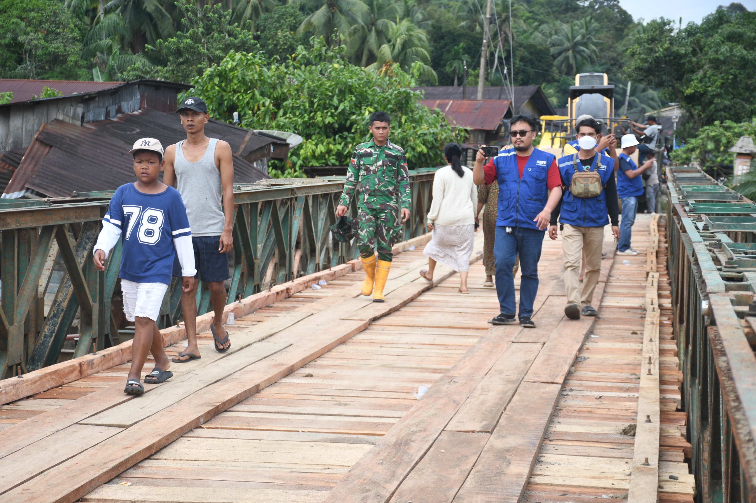 Jembatan Bailey Rampung