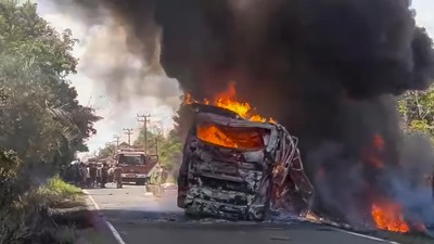 Kecelakaan Bus ALS